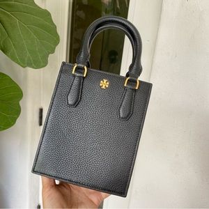 Tory Burch | Bags | Tory Burch Blake Black Pebbled Leather